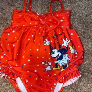 disney minnie mouse summer one peace swimsuit